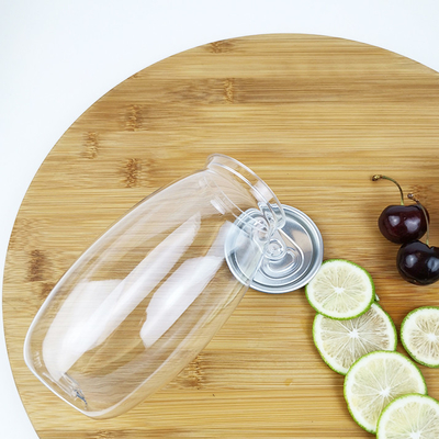 500ml ελιών μορφής πλαστικά αποθήκευσης μπουκάλια εμπορευματοκιβωτίων της PET δοχείων πλαστικά με την εύκολη κάλυψη τραβήγματος