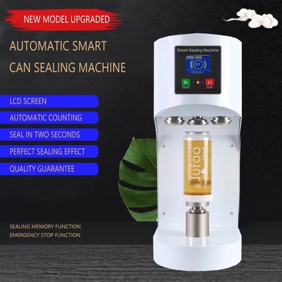 220V/50Hz τροφοδοσία ηλεκτρικής ενέργειας αυτόματη μηχανή σύνδεσης με διάμετρο κονσέρβας 45-130mm
