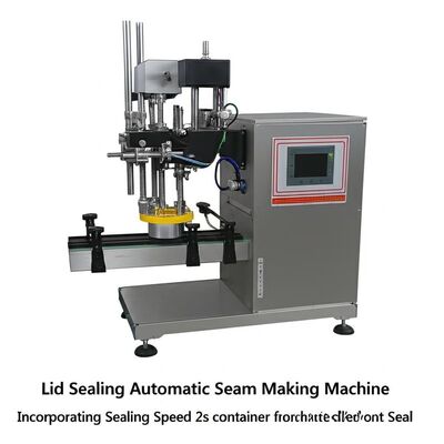 Μηχανή Αυτόματης Σφράγισης Καπακιού που Ενσωματώνει Ταχύτητα Σφράγισης 2s, ιδανική για Αυτόματη Σφράγιση Δοχείων