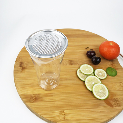 Διαφανές 400ml πλαστικό PLA μπουκάλι νερό βαθμού τροφίμων με τον αιφνιδιαστικό κύκλο καπακιών