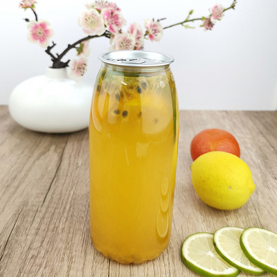 650ml καθαρίστε τα πλαστικά δοχεία ποτών με τα αιφνιδιαστικά ποτά γάλακτος καπακιών