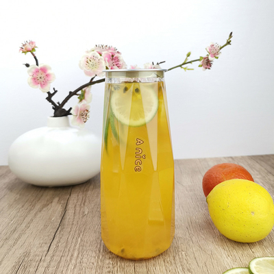500ml τα πλαστικά δοχεία ποτών μορφής διαμαντιών ξεραίνουν την τυπωμένη ύλη οθόνης αγαθών