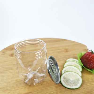Κατώτατα 250ml PET μπουκάλια νερό λουλουδιών με το εύκολο ποτό χυμού κάλυψης τραβήγματος