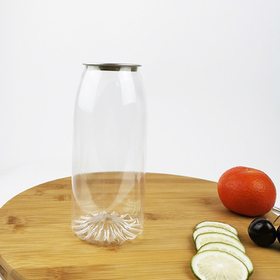 1000 ml διαφανές πλαστικό δοχείο με εύκολο τράβηγμα κάλυμμα, αποθήκευση χυμούς &amp; ποτά