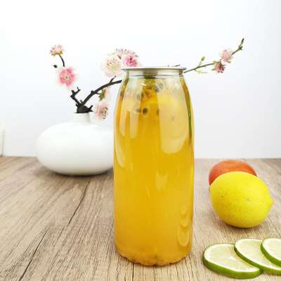 Πλαστικά 650ml μίας χρήσης μπουκάλια κατανάλωσης γάλακτος με τα αιφνιδιαστικά καπάκια