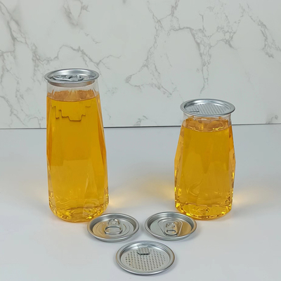 500ml σαφής πλαστική μορφή διαμαντιών μπουκαλιών της PET για την αποθήκευση του αλευριού δημητριακών
