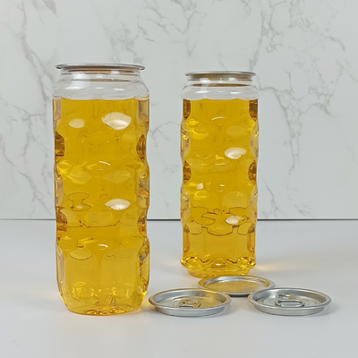 500 ml μπουκάλια αποθήκευσης από πλαστικό PET - ελαφριά, αεροστεγή και επαναχρησιμοποιήσιμα για την αποθήκευση τσαγιού, γάλακτος, χυμών και σπιτικών ποτών