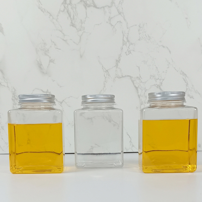 500 ml PET Διαυγές πλαστικό δοχείο με καπάκια