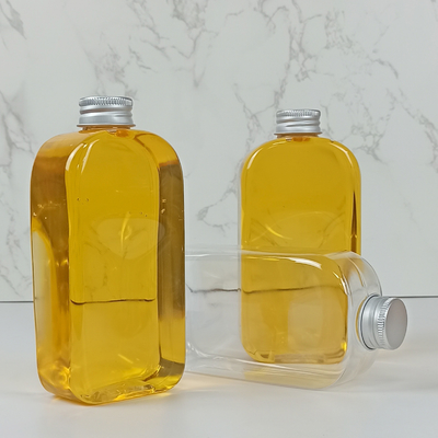 τα επίπεδα μπουκάλια νερό 400ml PLA με τα καλύμματα καθαρίζουν τα ποτά