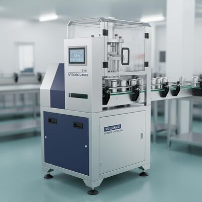 Καταναλώσεις ενέργειας 1,5 KW Αυτοματοποιημένη μηχανή κοπής Ηλεκτρική κοπή Χωρίς διαρροή Κατάλληλη για εφαρμογές σφράγισης δοχείων ποτών